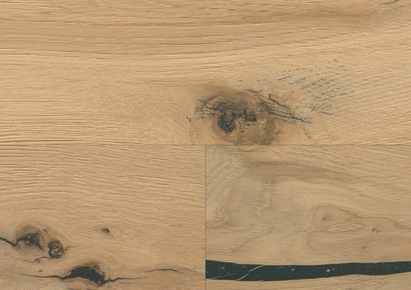 Voir un gros plan de parquet vieilli à Bayonne Pays Basque